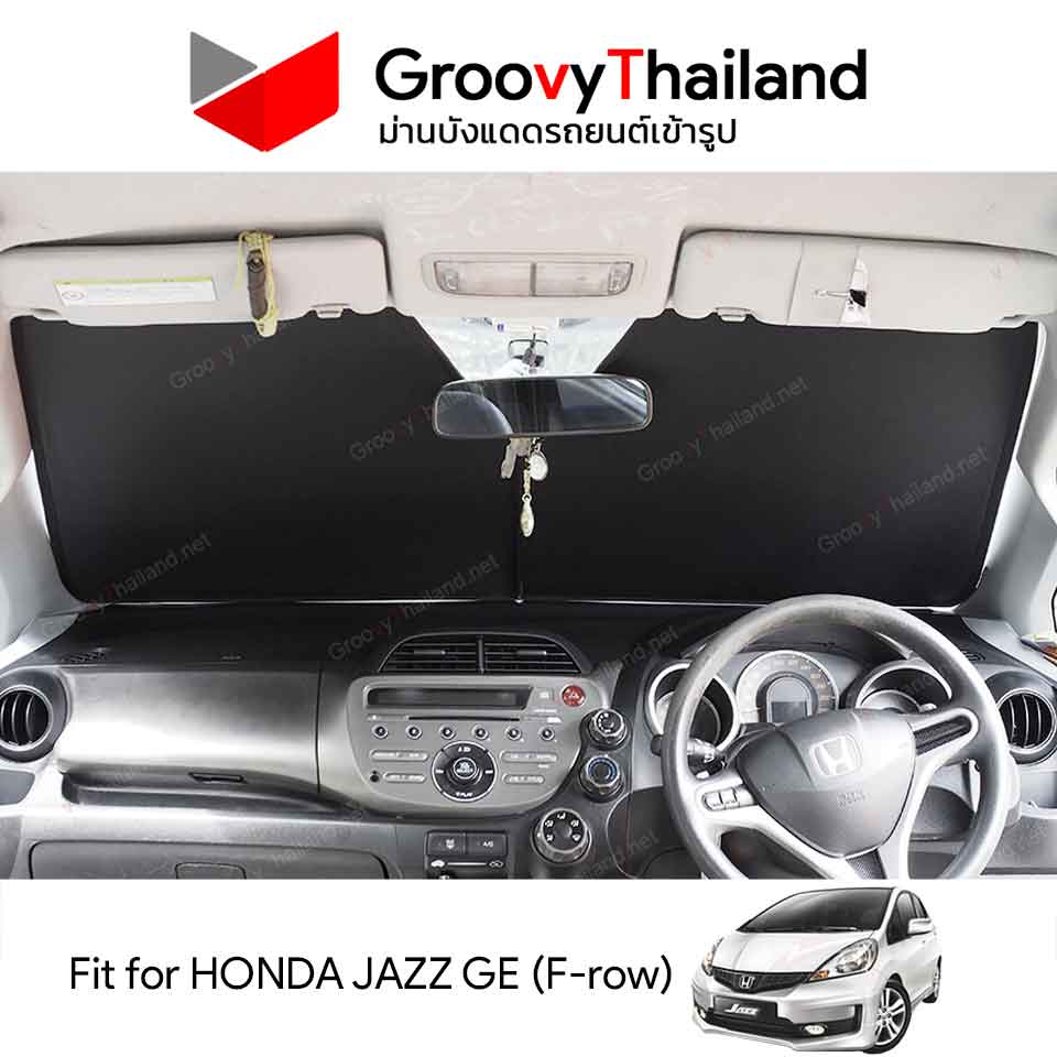 ม่านหน้า HONDA JAZZ GE F-row (1 pcs)