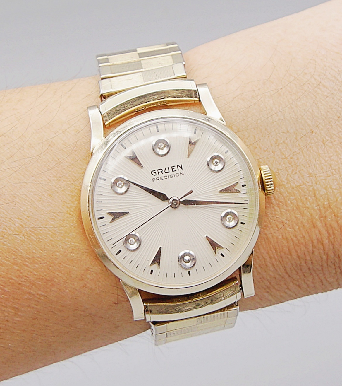 นาฬิกาเก่า GRUEN ไขลาน