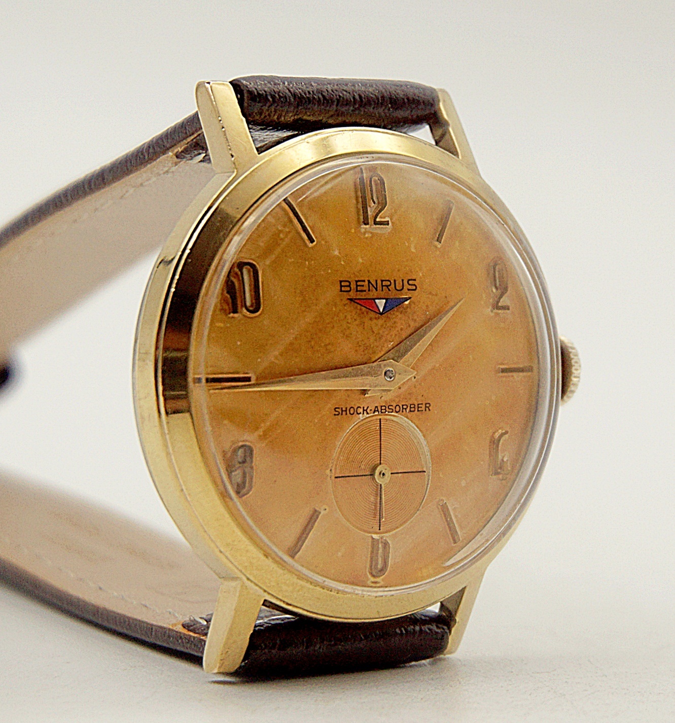 นาฬิกาเก่า BENRUS ไขลานสองเข็มครึ่ง