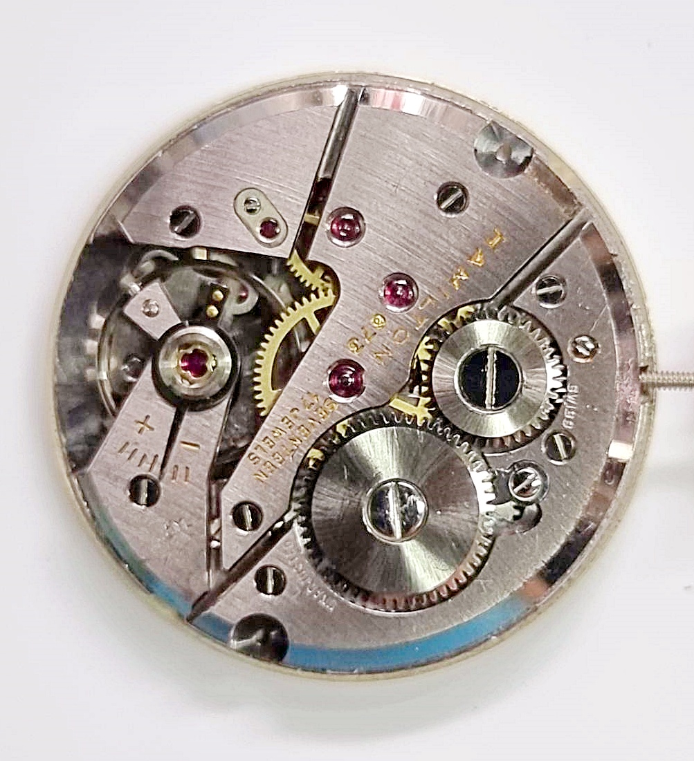 นาฬิกาเก่า HAMILTON ไขลานสองเข็มครึ่ง