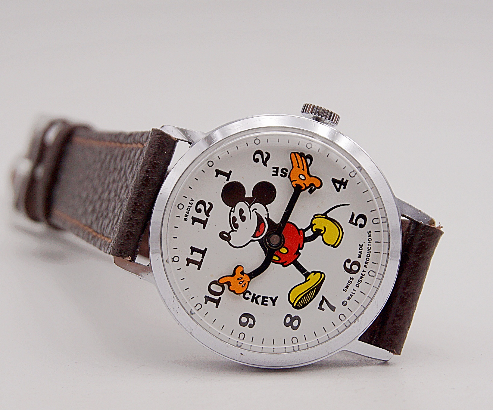 นาฬิกาเก่า MICKEY MOUSE ไขลาน