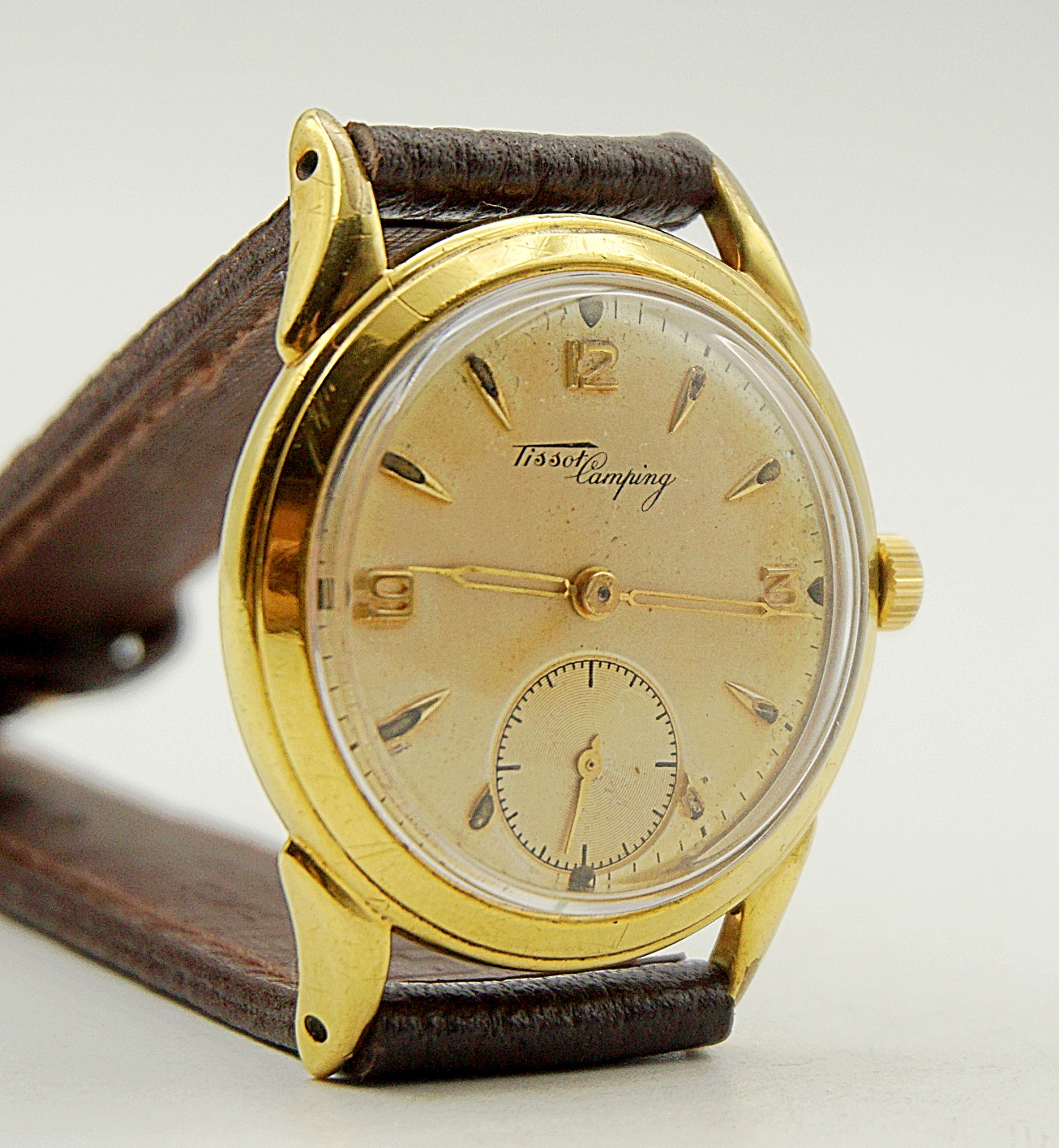 นาฬิกาเก่า TISSOT ไขลานสองเข็มครึ่ง