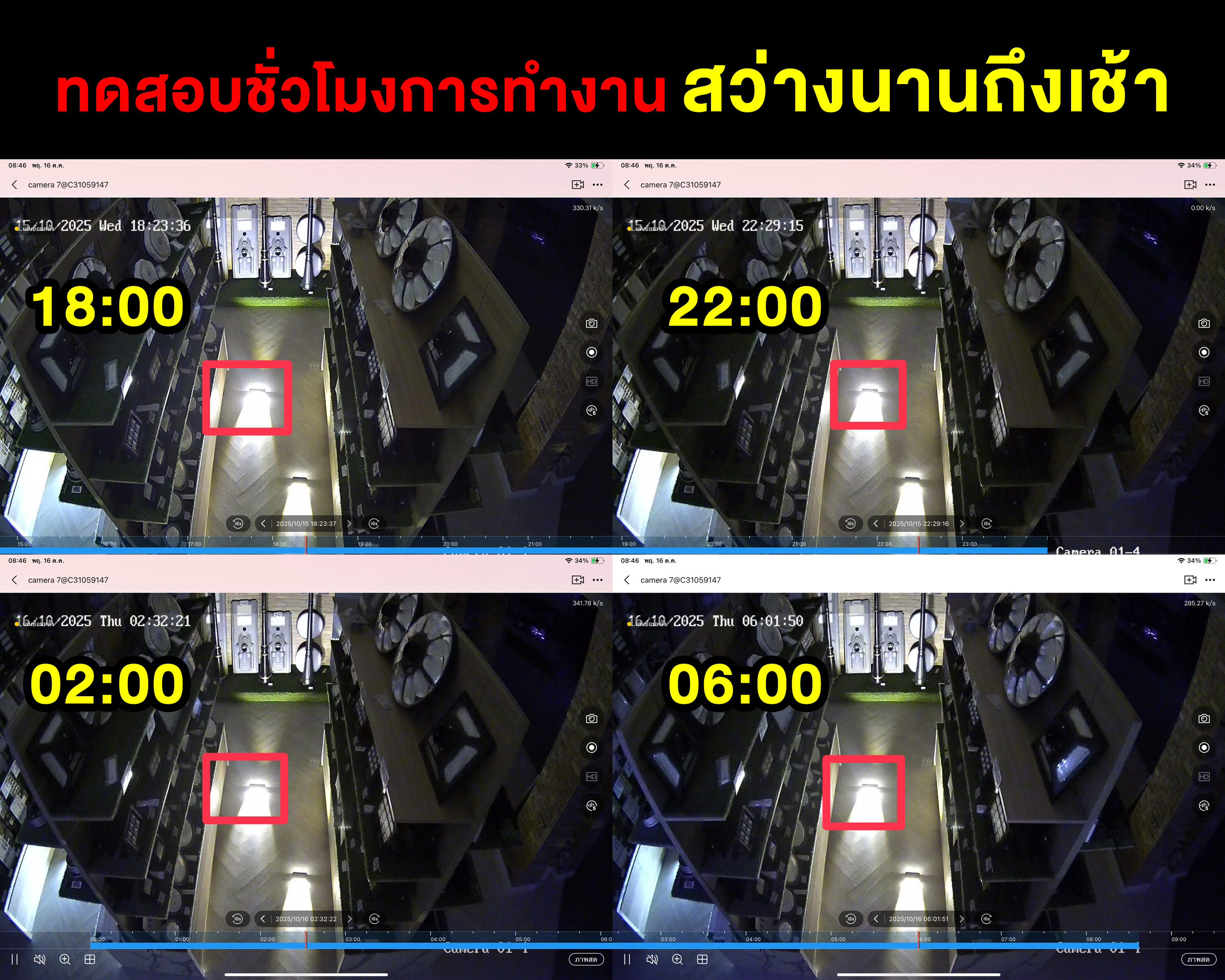 โคมไฟผนังโซล่าเซลล์ LED ส่องบน-ล่าง รุ่นใหม่!