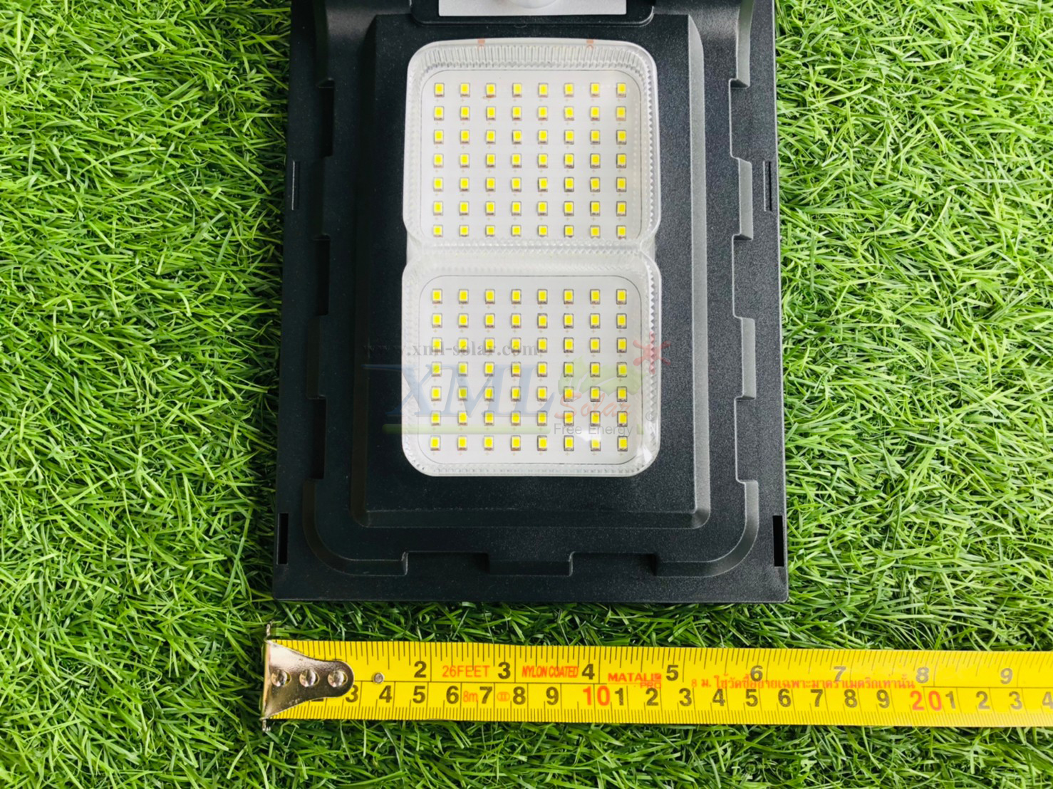 ไฟถนนโซล่าเซลล์ รุ่น MD-SLT27-30W (ขาเหล็ก)(ระบบสว่างค้าง) ของแท้ แบรนด์ MODI XMLSOLAR