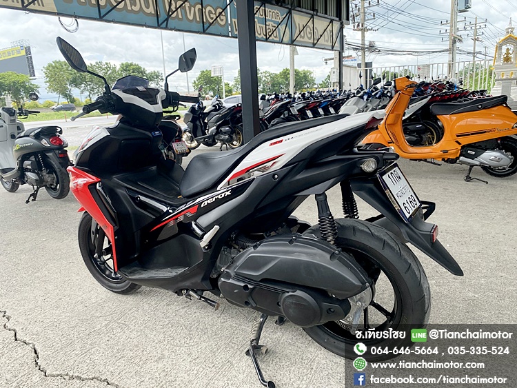 ★ดาวน์2,000★AEROX ปี66 เครื่องเดิมๆ วิ่งน้อย เครื่องแน่นๆ ประหยัดน้ำมัน ศูนย์ดี ชุดสีสวยรอบคัน ราคา 55,900