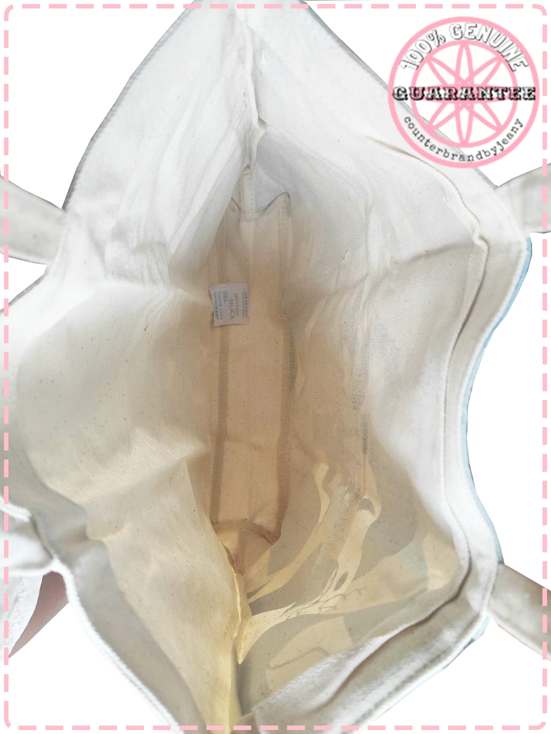 กระเป๋าโท๊ท ผ้า CLARINS Winter Beauty Tote Bag (พร้อมส่ง)