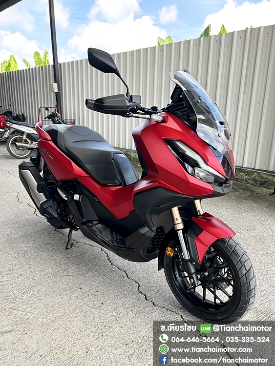 ★ฟรีดาวน์★ADV350 ปี67 สีแดง วิ่งเพียง 7000 กิโล ชุดสีสวยเป๊ะ เหมือนใหม่มาก เครื่องเดิมแน่น เครื่องแรงเร้าใจ ราคา 149,000