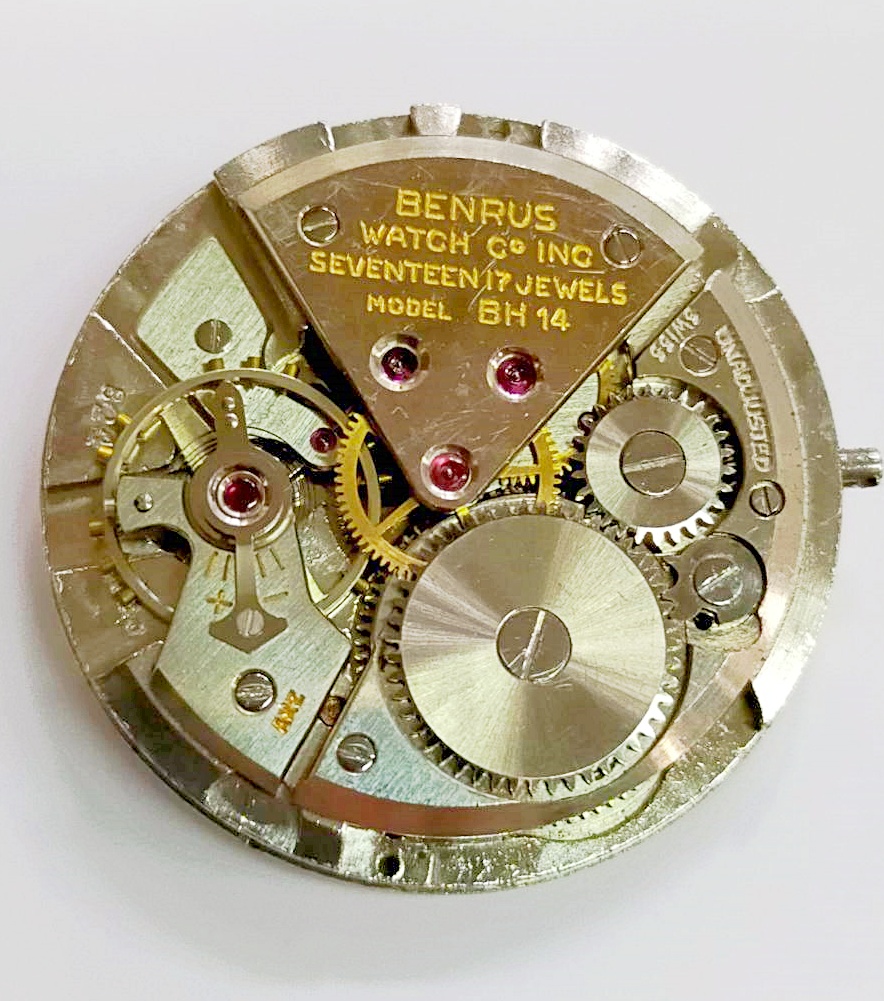 นาฬิกาเก่า BENRUS ไขลาน
