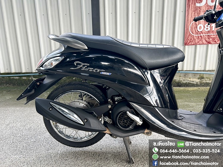 ★ดาวน์ 5,000★FINO ปี 65 สีดำ วิ่งน้อย เครื่องเดิมแน่น ใช้งานทนทาน ชุดสีสวยรอบคัน เครื่องดี ศูนย์ดี รถพร้อมใช้งาน ราคา 37,900