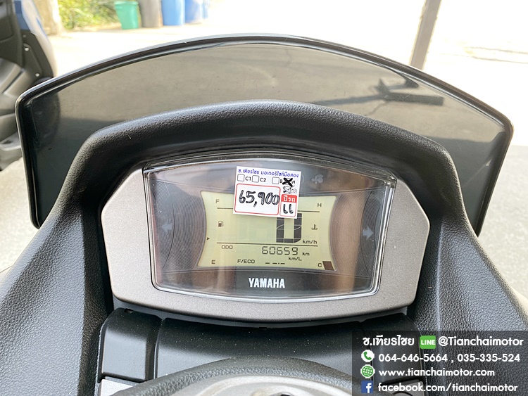 ★ดาวน์2,000★ NMAX155 ปี66 สีดำอย่างหล่อ เครื่องเดิมดี ศูนย์ดี สภาพพร้อมใช้งาน ราคา 65,900