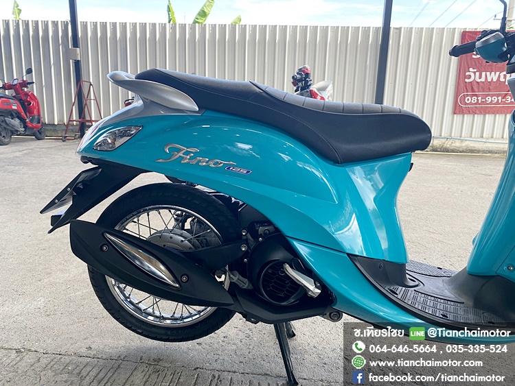 ★ดาวน์7,500★FINO ปี65 สีเขียวมิ้น ชุดสีสวยเป๊ะ วิ่งเพียง 4000 กิโล เหมือนรถใหม่มาก เครื่องเดิมแน่น ประหยัดน้ำมัน ราคา 41,900