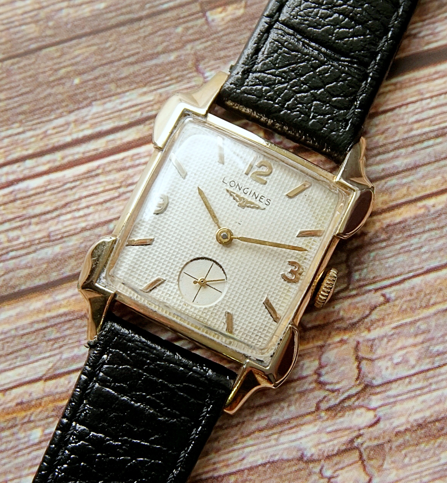นาฬิกาเก่า LONGINES ไขลานสองเข็มครึ่ง