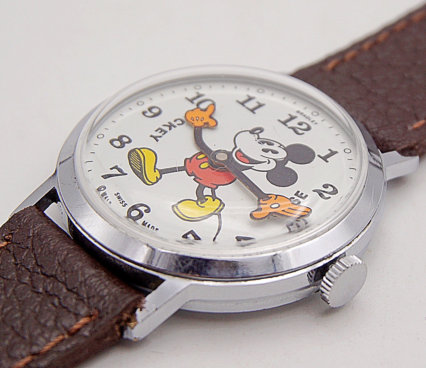 นาฬิกาเก่า MICKEY MOUSE ไขลาน