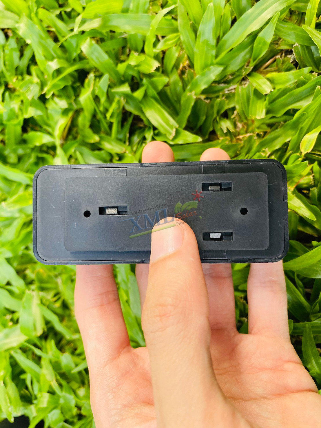 กริ่งโซล่าเซลล์ อเนกประสงค์ สีดำ (Solar Doorbell)