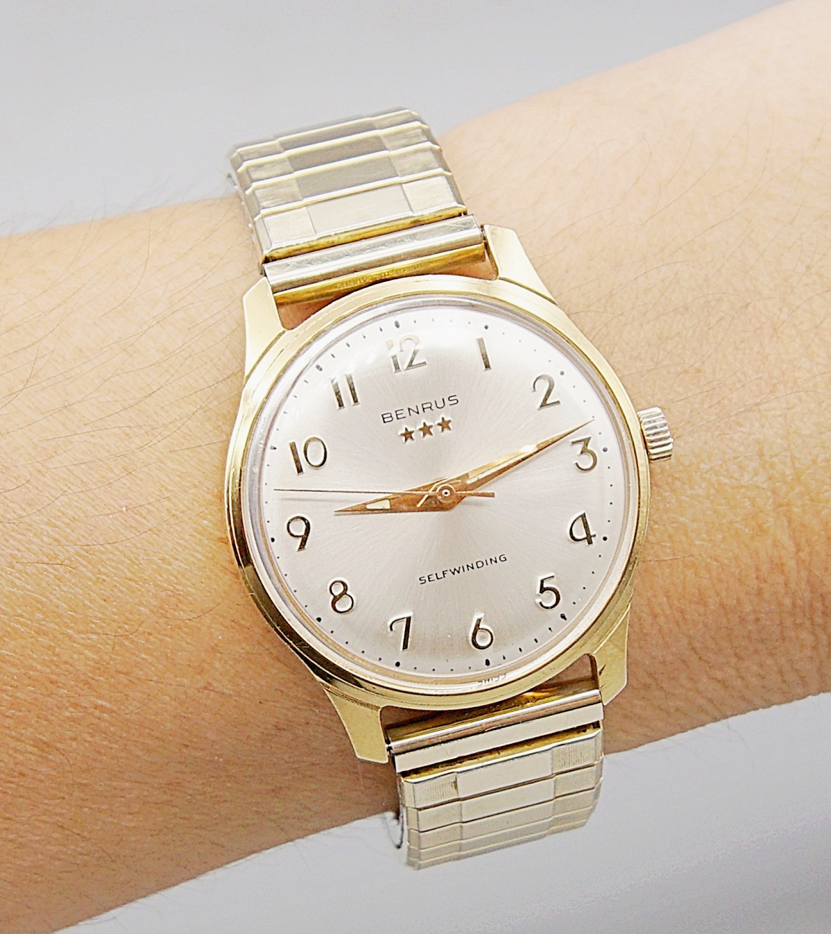 นาฬิกาเก่า BENRUS ออโตเมติก