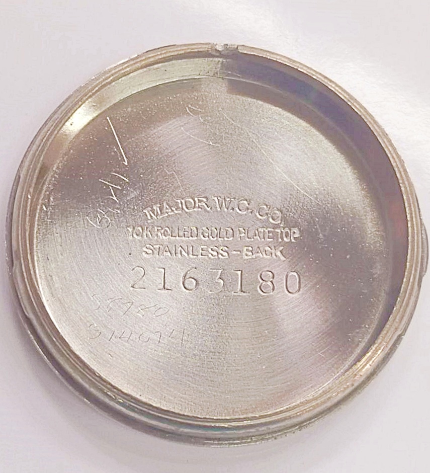 นาฬิกาเก่า CONTINENTAL ไขลานสองเข็มครึ่ง