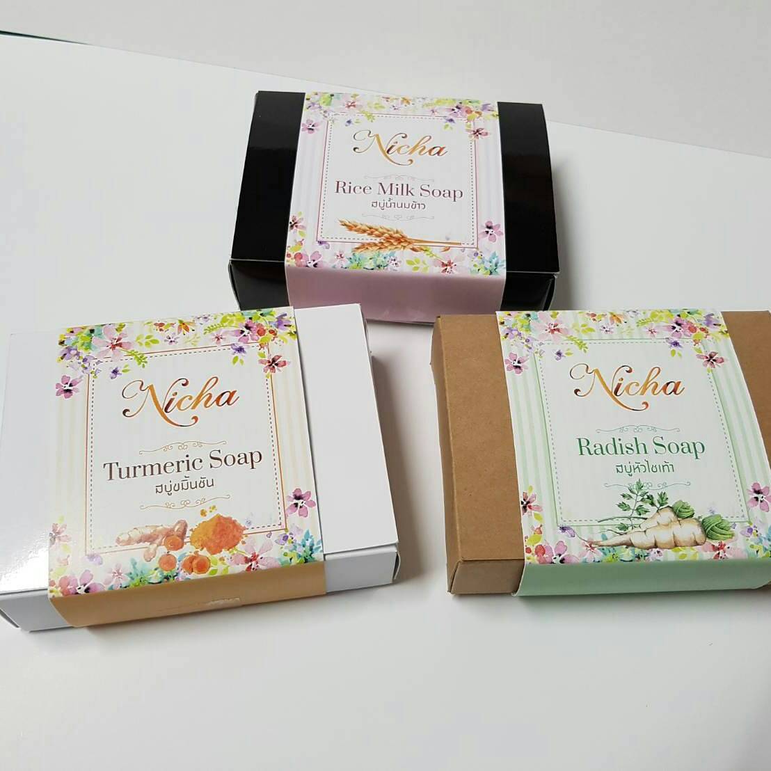กล่องสบู่สำเร็จรูปเปิดฝาด้านบน