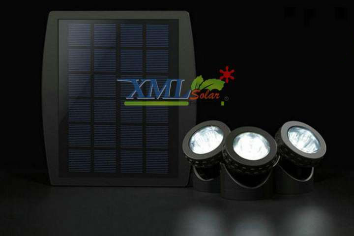 ไฟโซล่าเซลล์ส่องใต้น้ำ 18 LED รุ่น 3 หัว