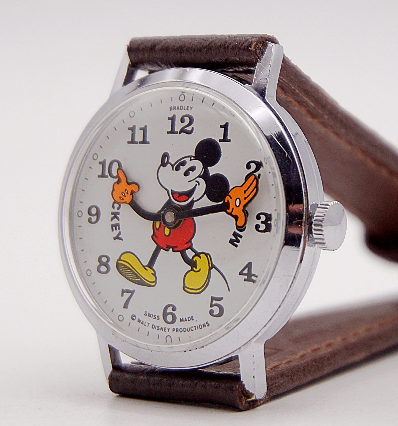 นาฬิกาเก่า MICKEY MOUSE ไขลาน