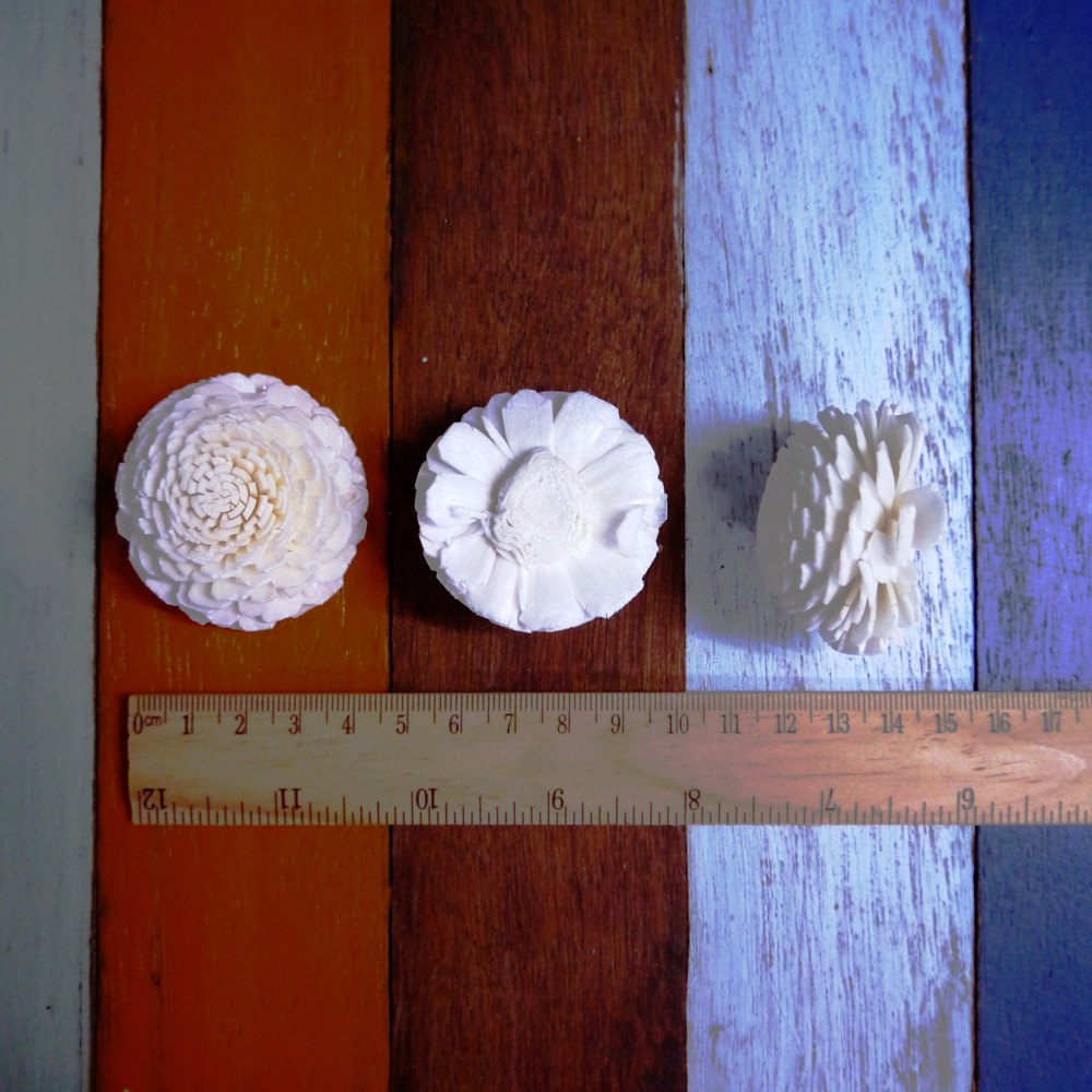 ดอกไม้ดูดน้ำหอม มะลิซ้อน 4cm Dia.