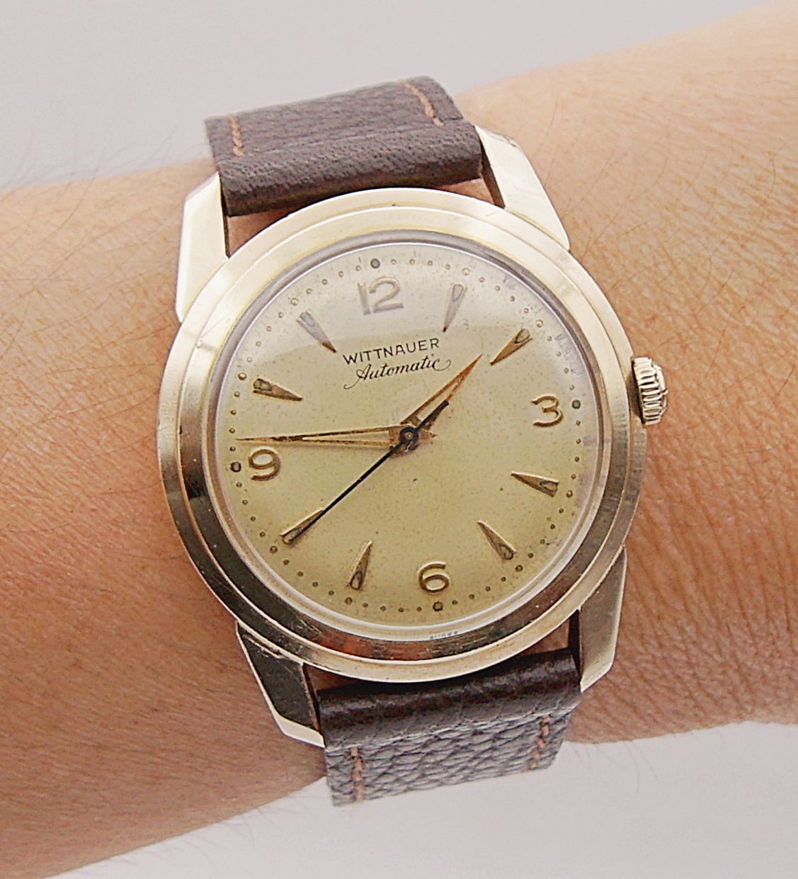 นาฬิกาเก่า WITTNAUER BY LONGINES ออโตเมติก