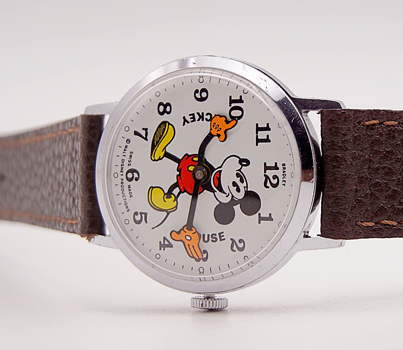 นาฬิกาเก่า MICKEY MOUSE ไขลาน