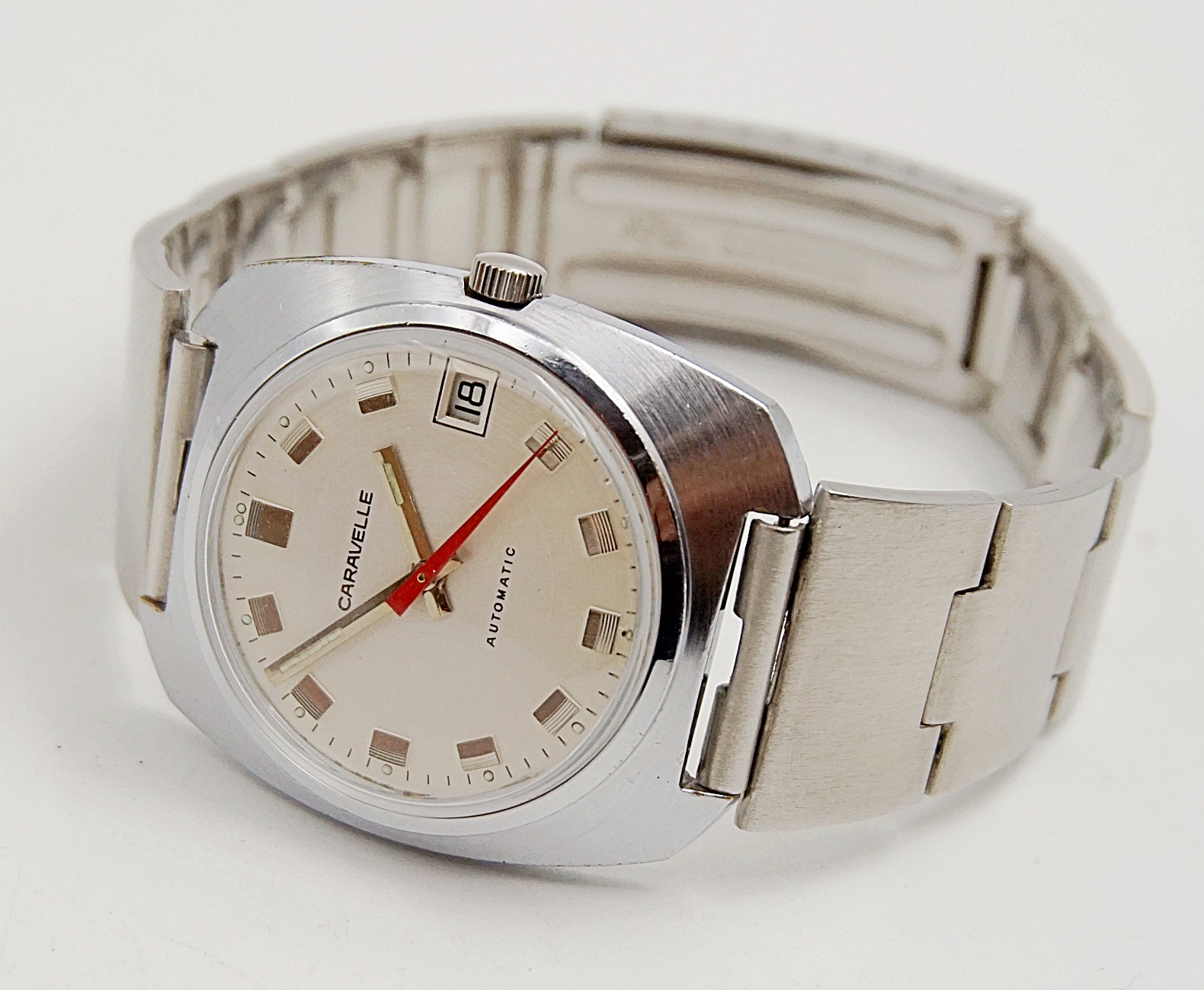 นาฬิกาเก่า CARAVELLE ออโตเมติก