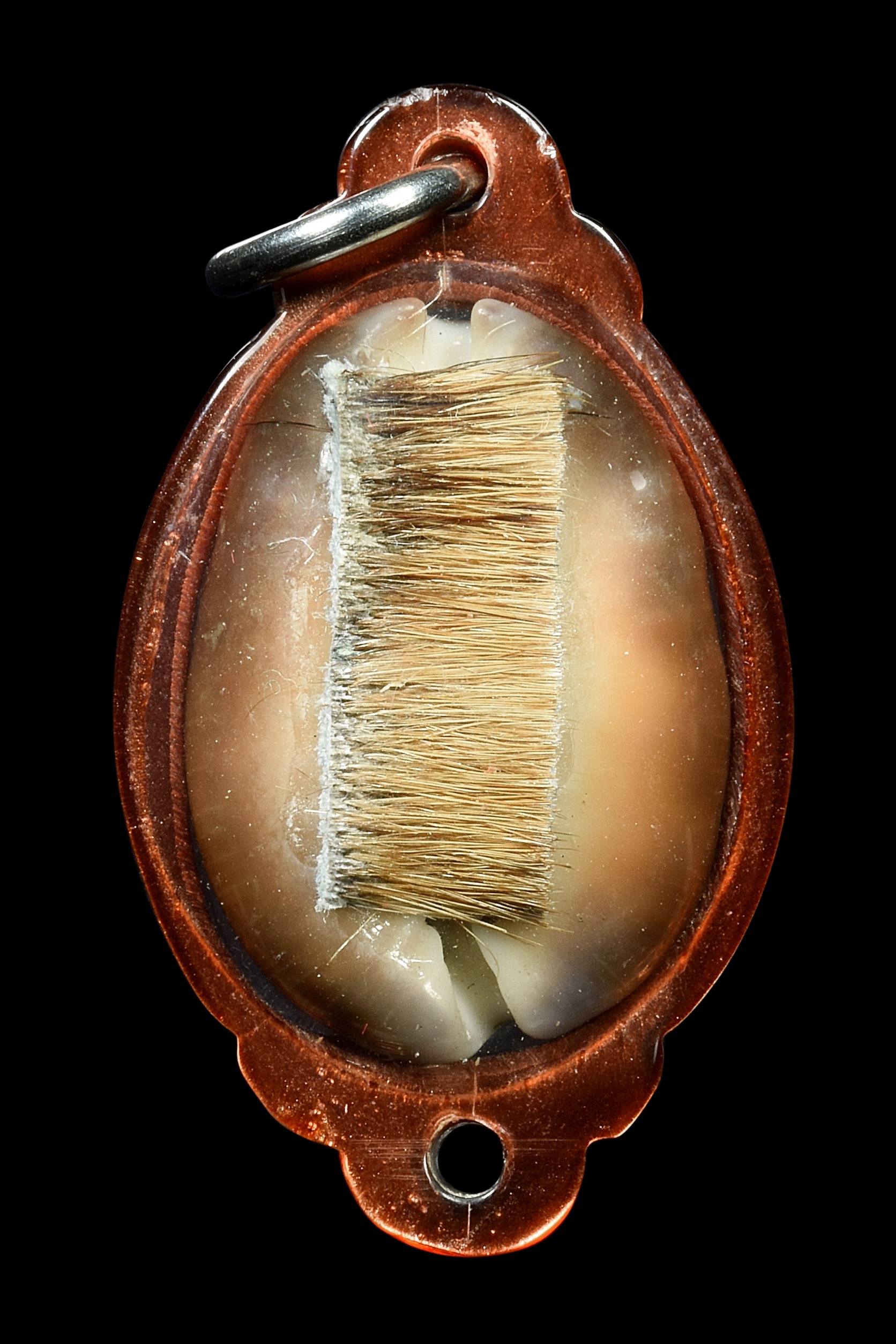 เบี้ยแก้หลังหนังเสือ หลวงปู่หงษ์ วัดเพชรบุรี ปี2543