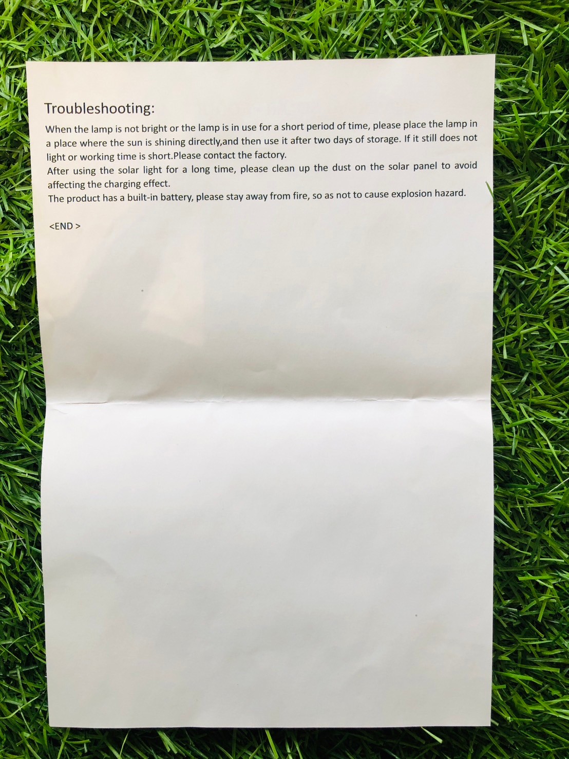 ไฟปักสนามโซล่าเซลล์ รุ่น DC-3662 (เปิดได้ 2 แสง)