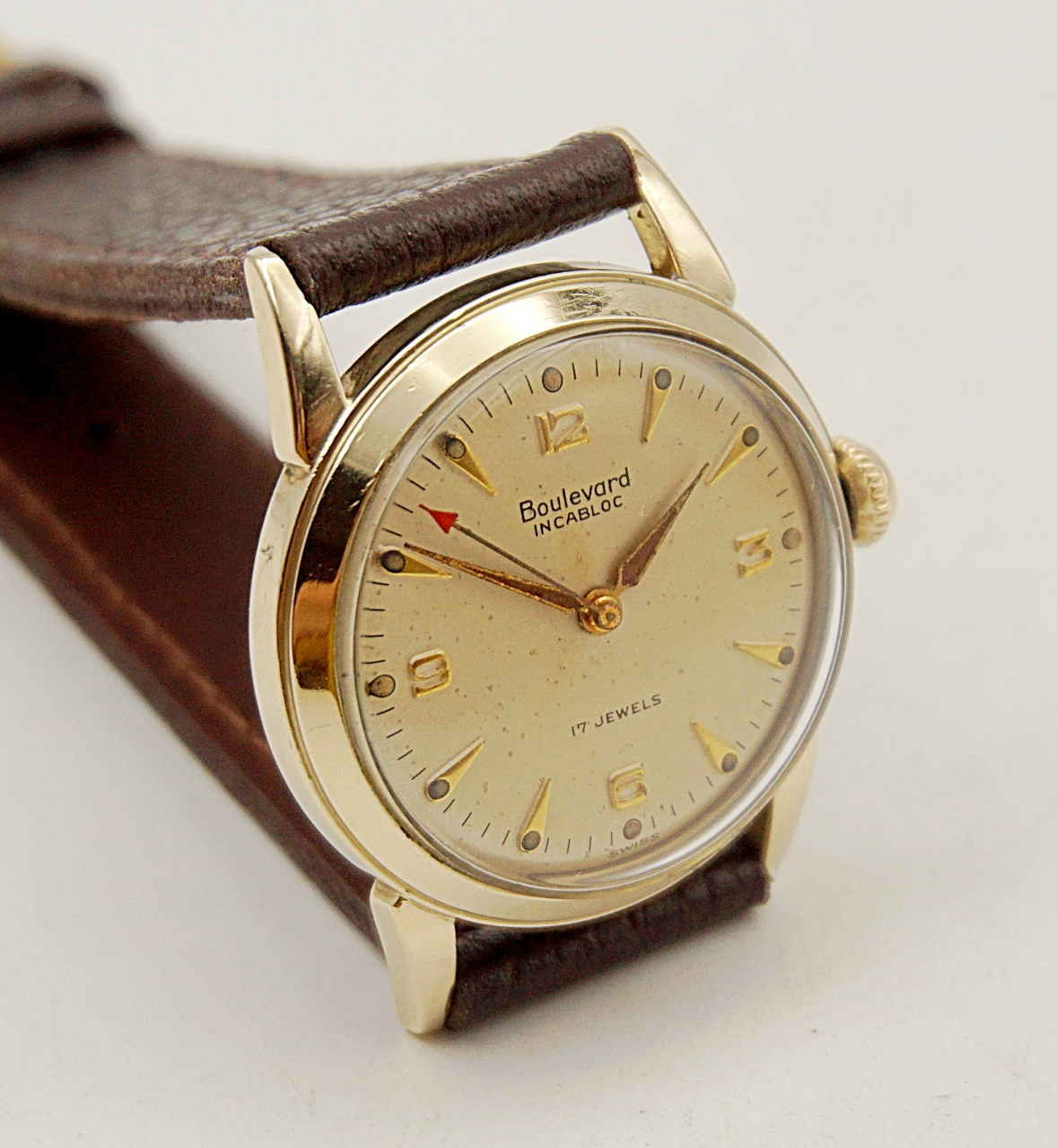 นาฬิกาเก่า BOULEVARD ไขลาน