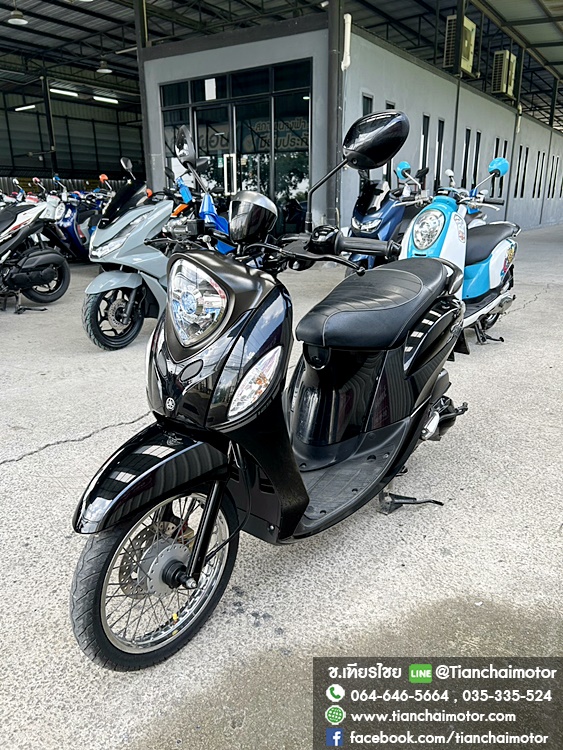 ★ดาวน์ 5,000★FINO ปี 65 สีดำ วิ่งน้อย เครื่องเดิมแน่น ใช้งานทนทาน ชุดสีสวยรอบคัน เครื่องดี ศูนย์ดี รถพร้อมใช้งาน ราคา 37,900