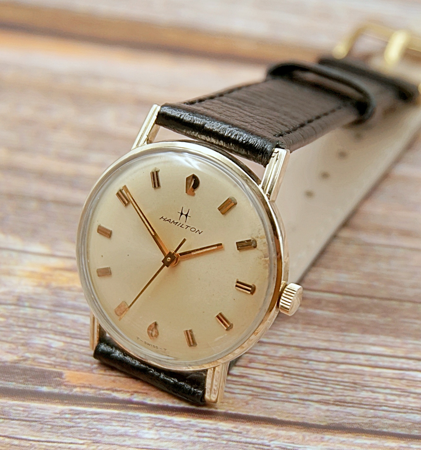 นาฬิกาเก่า HAMILTON ไขลาน