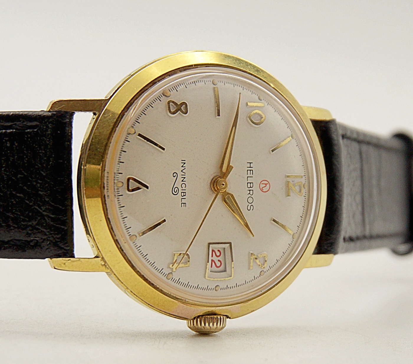 นาฬิกาเก่า HELBROS ไขลาน