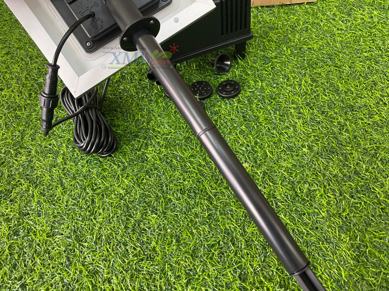 น้ำพุพลังเเสงอาทิตย์ (รุ่น เเผงเเยก) -ไซส์เล็ก (ขนาดแผงโซล่าเซลล์)