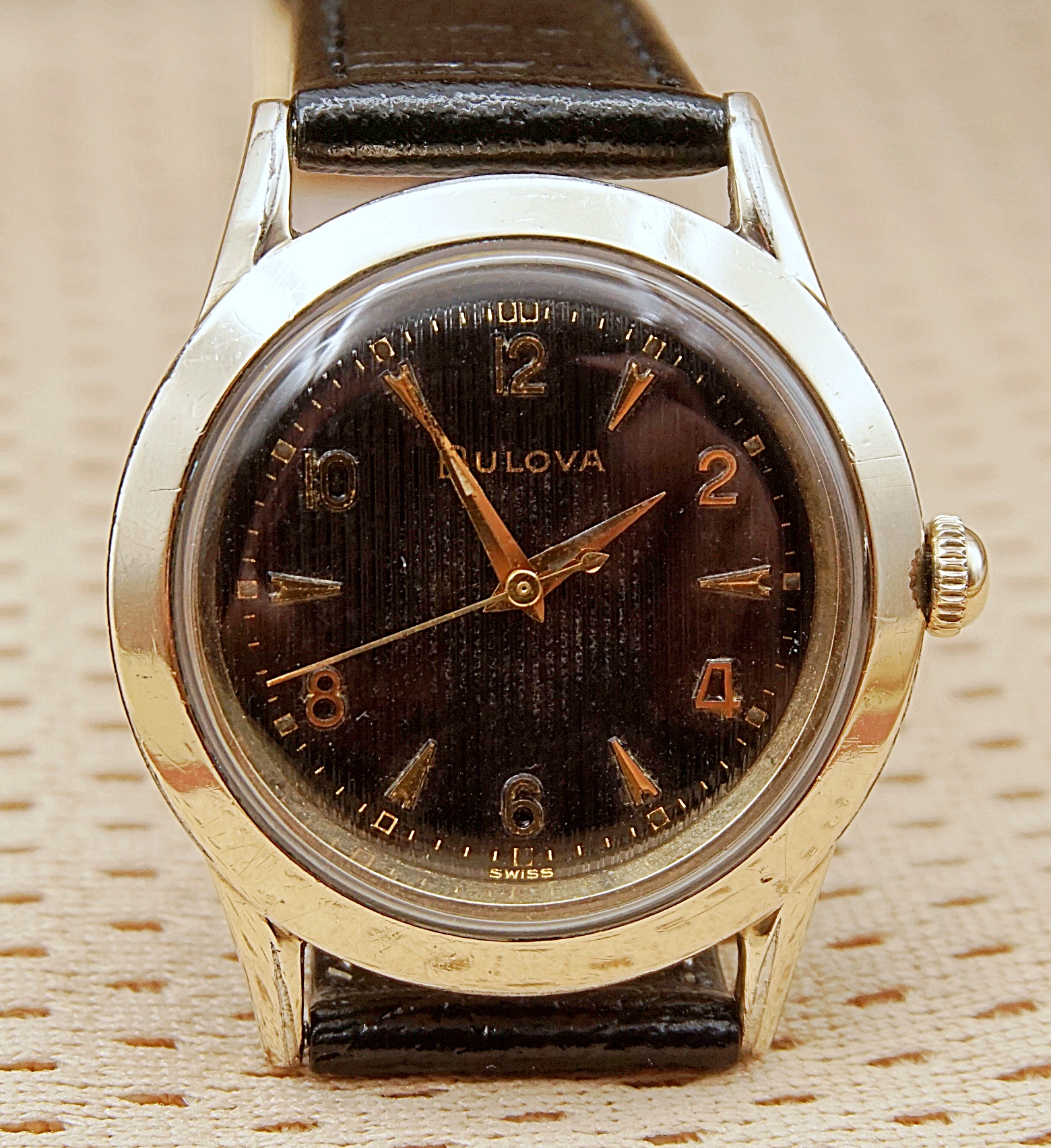นาฬิกาเก่า BULOVA ไขลาน