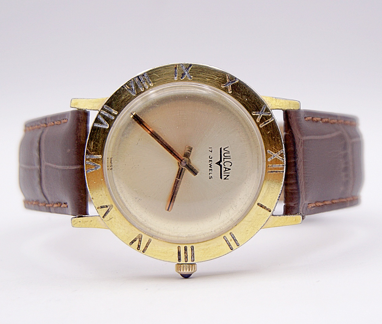 นาฬิกาเก่า VULCAIN ไขลาน