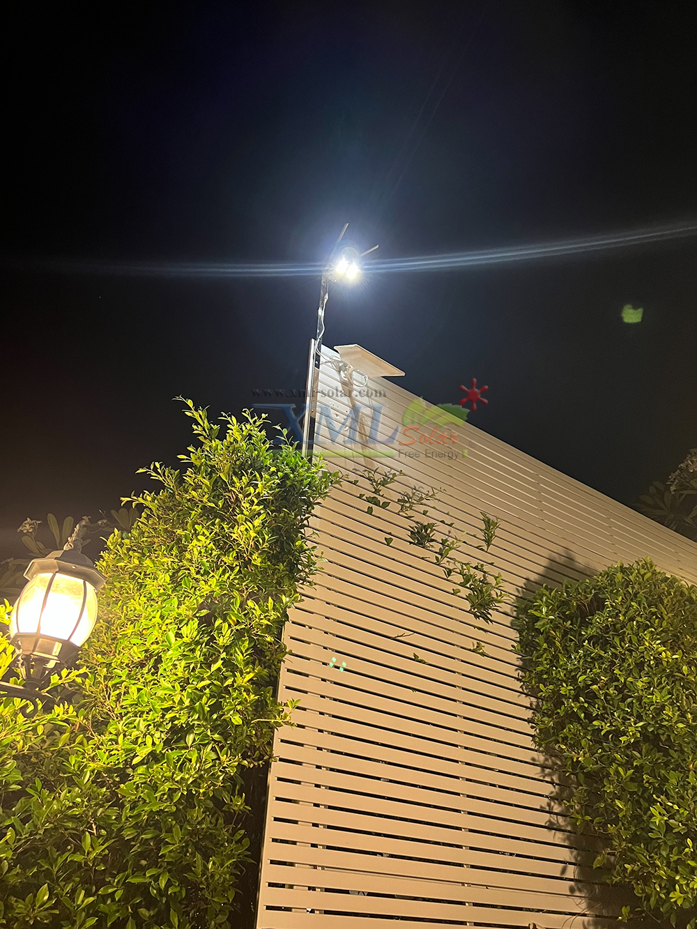 กล้องวงจรปิดโซล่าเซลล์ รุ่นหมุนรอบทิศ (ระบบ WIFI) Full HD Camera (1080P)