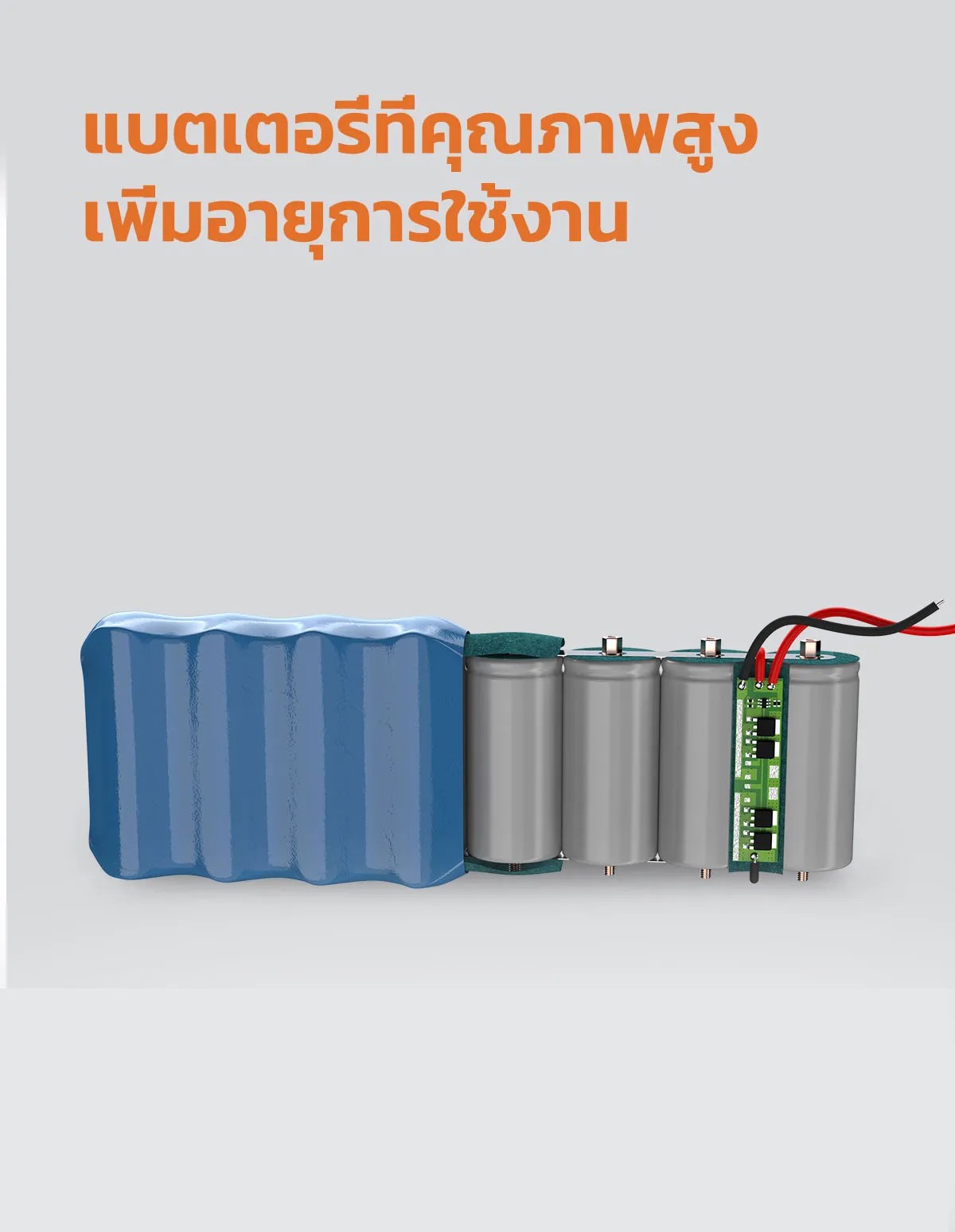 ไฟห้อยโซล่าเซลล์ MD-SOLAR รุ่น S3005 / S3006 / S3007 (แสง:เหลืองวอมไวท์)