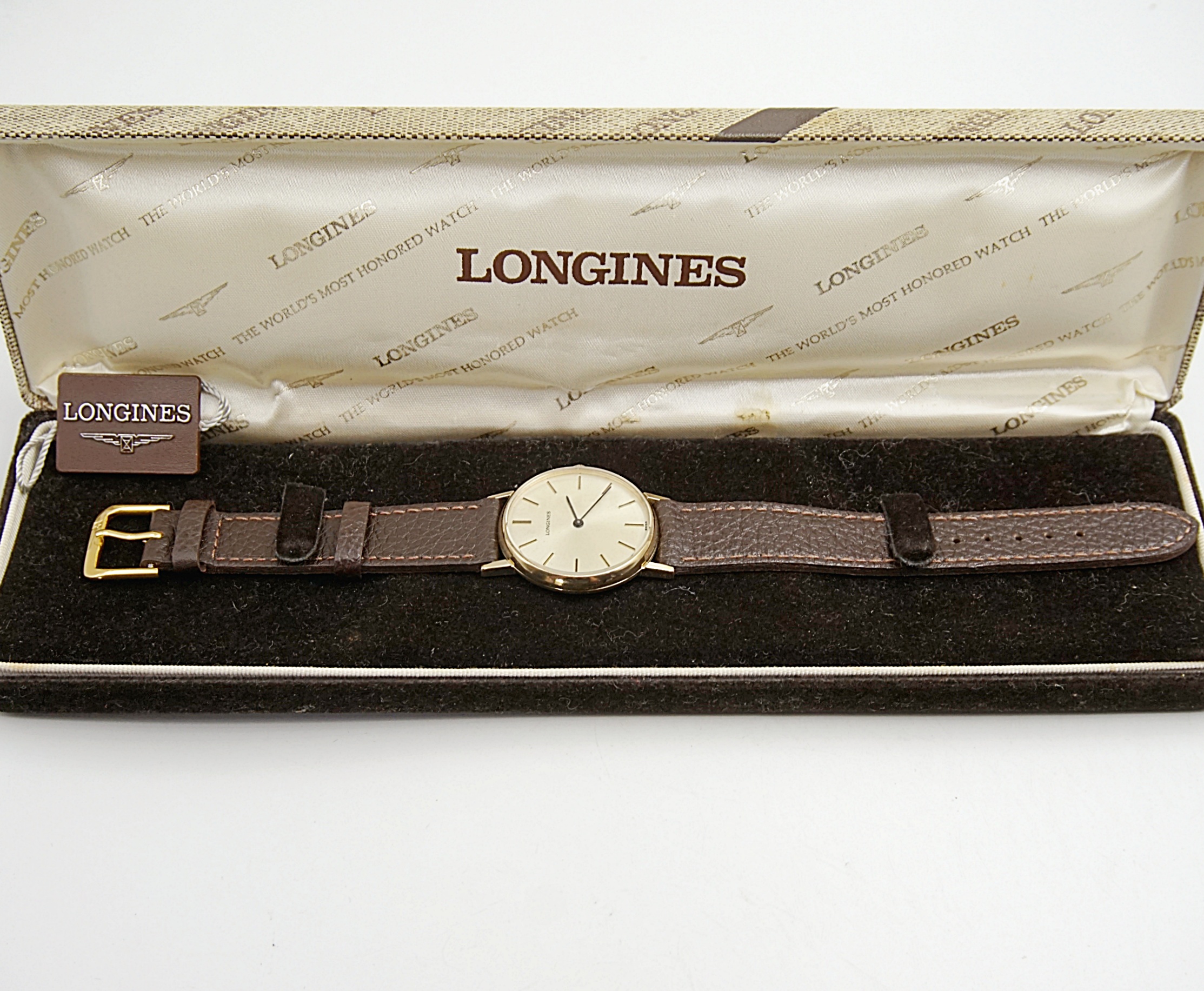 นาฬิกาเก่า LONGINES ไขลาน พร้อมกล่องเดิมเดิม