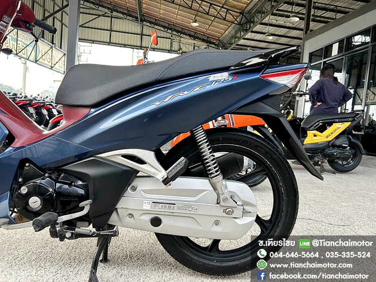 WAVE125I ปี65 ล้อแม็กซ์ ชุดสีสวย เครื่องเดิมๆ ศูนย์ดี ขับขี่นิ่มๆ เครื่องแน่น ใช้งานทนมาน รถพร้อมใช้งาน ราคา 44,500
