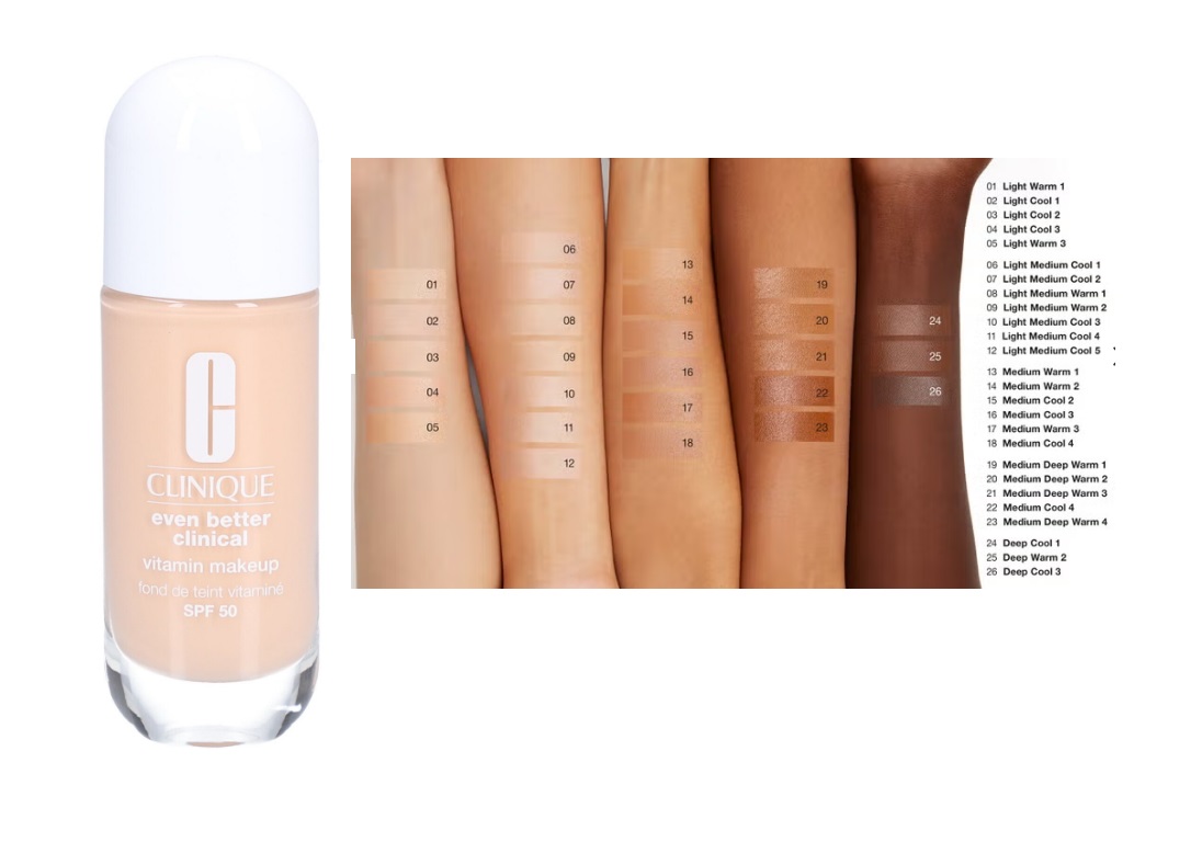 PRE-ORDER: CLINIQUE Even Better Clinical Vitamin Makeup SPF50/PA++++ 30mL