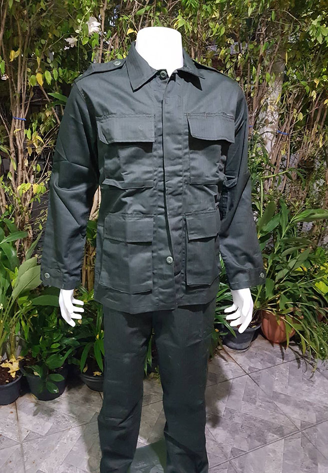 ชุดรดแบบใหม่,ชุดรดปี1,ชุดรดผ้าก้างปลา