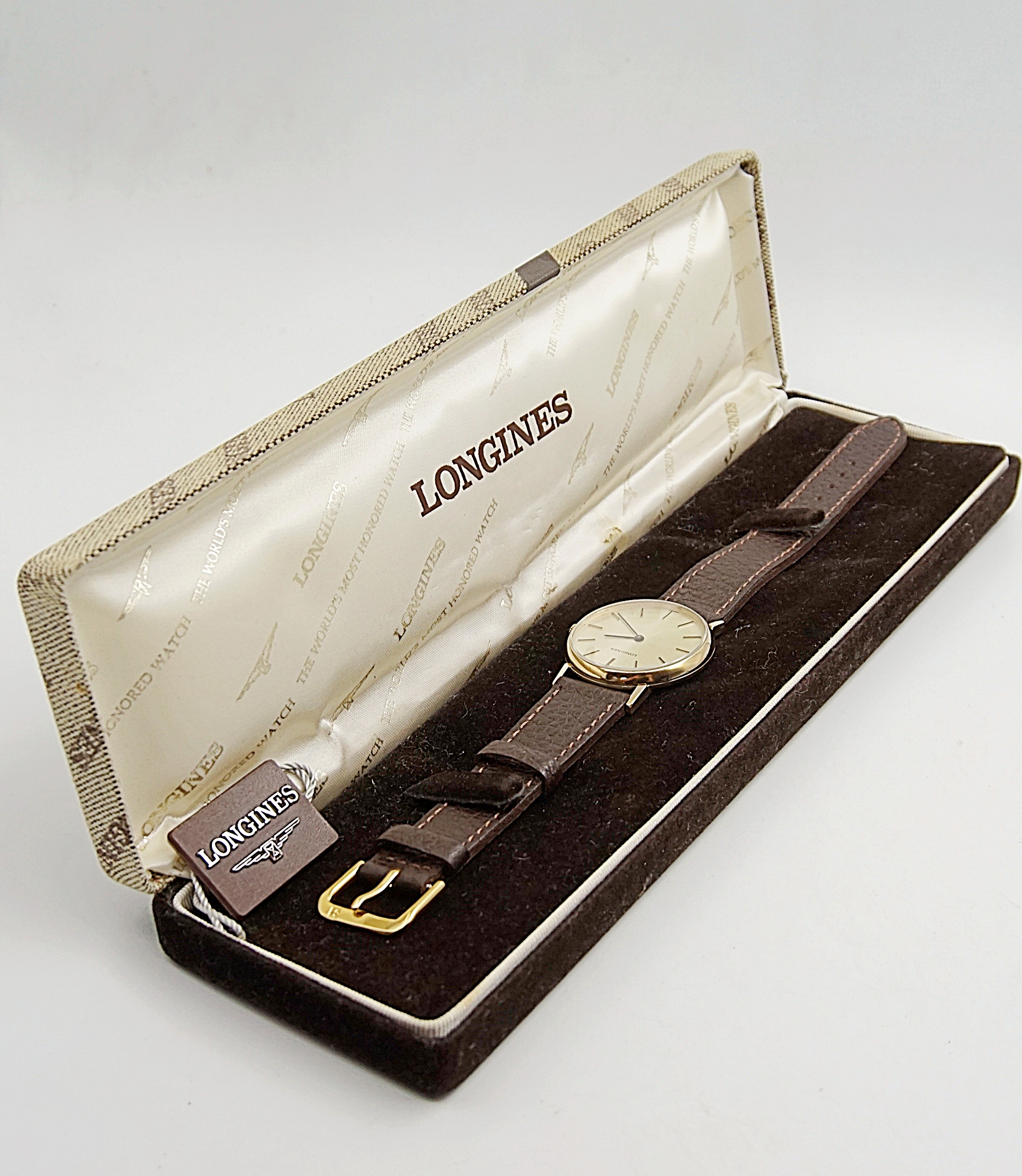 นาฬิกาเก่า LONGINES ไขลาน พร้อมกล่องเดิมเดิม