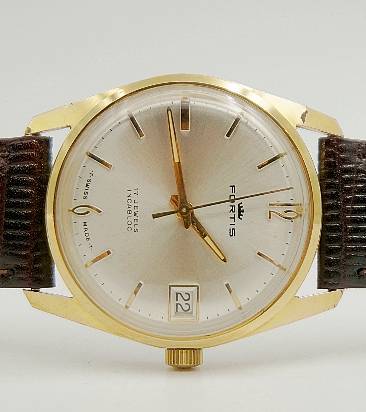 นาฬิกาเก่า FORTIS ไขลาน