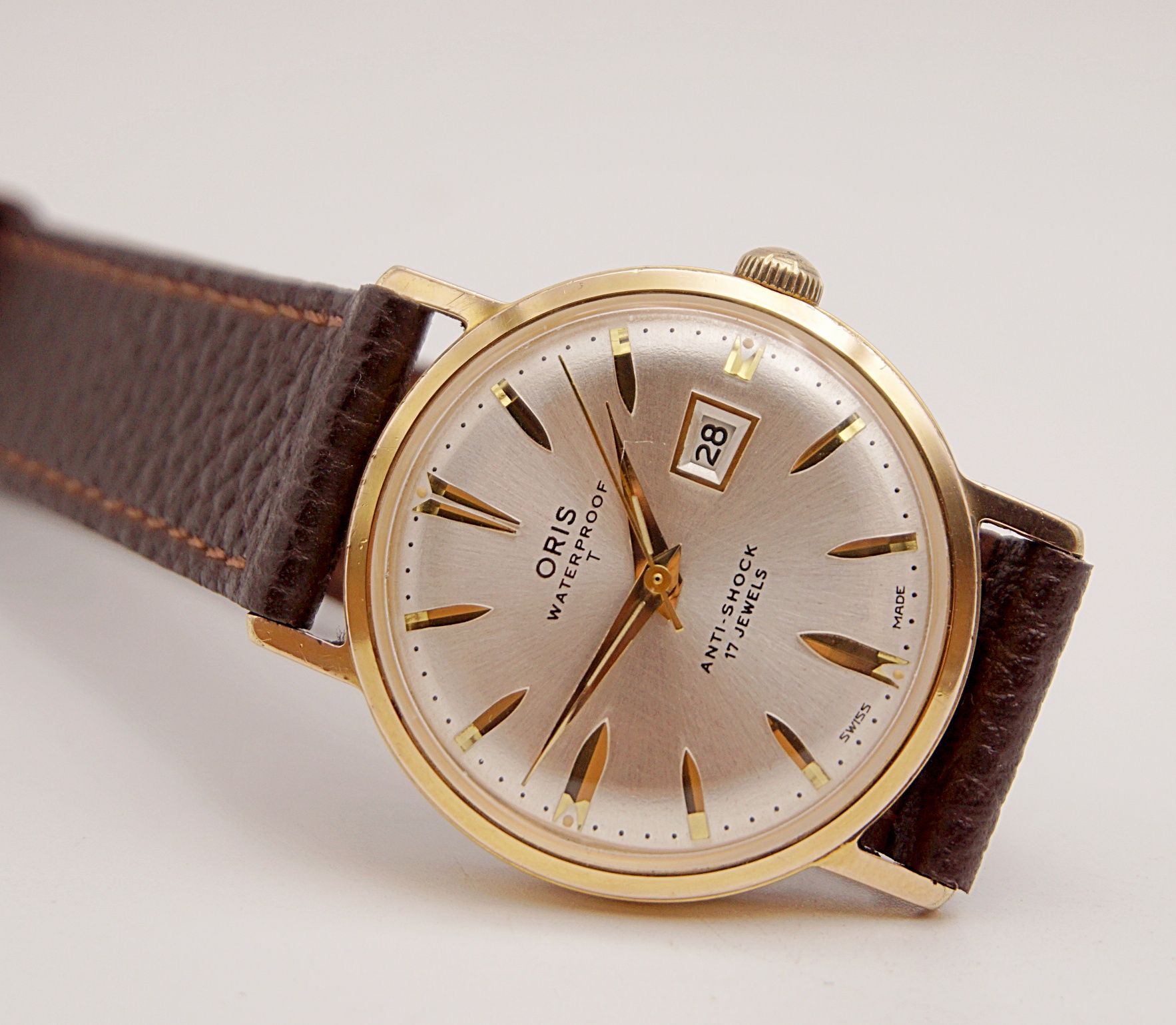 นาฬิกาเก่า ORIS ไขลาน