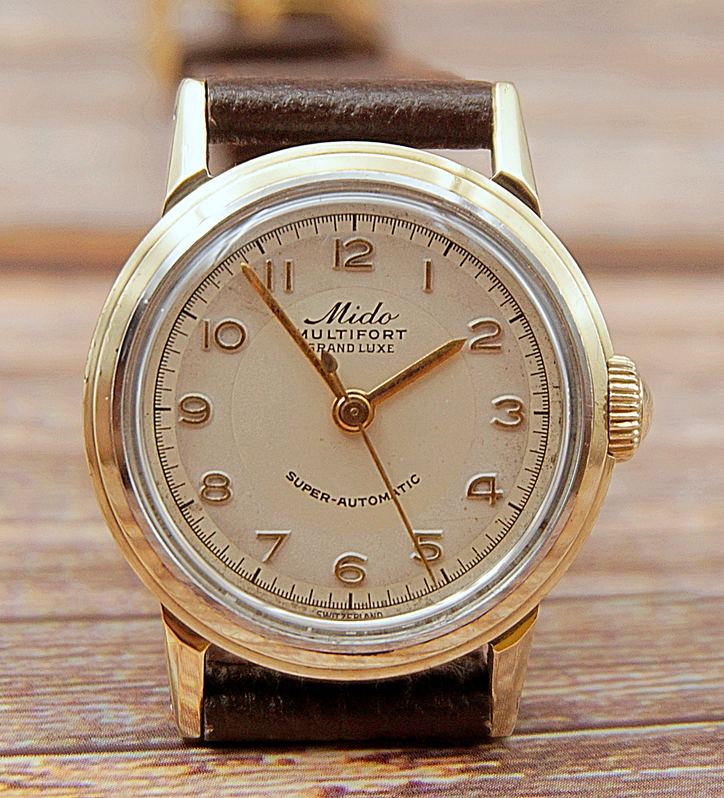 นาฬิกาเก่า MIDO MULTIFORT ออโตเมติก