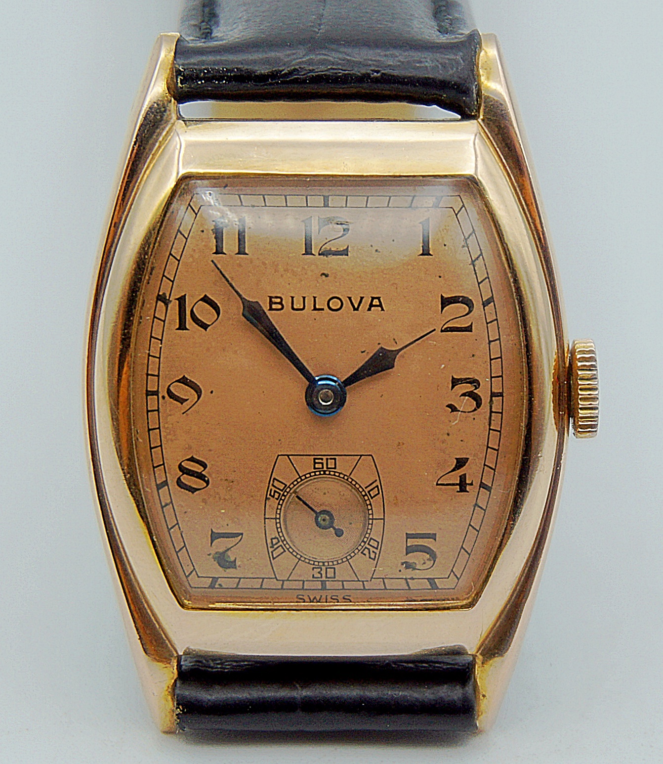 นาฬิกาเก่า BULOVA ไขลานสองเข็มครึ่ง