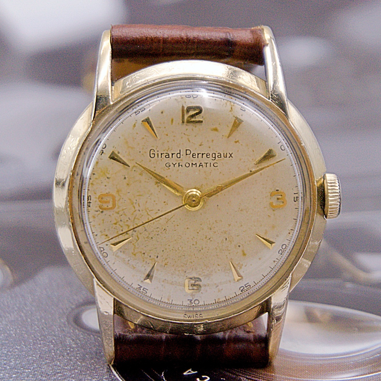 นาฬิกาเก่า GIRARD PERREGAUX ออโตเมติก