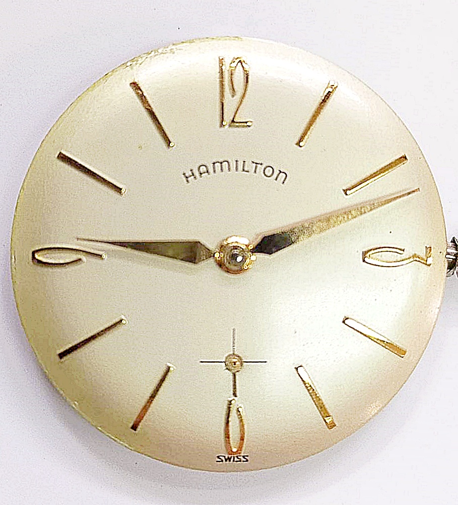นาฬิกาเก่า HAMILTON ไขลานสองเข็มครึ่ง