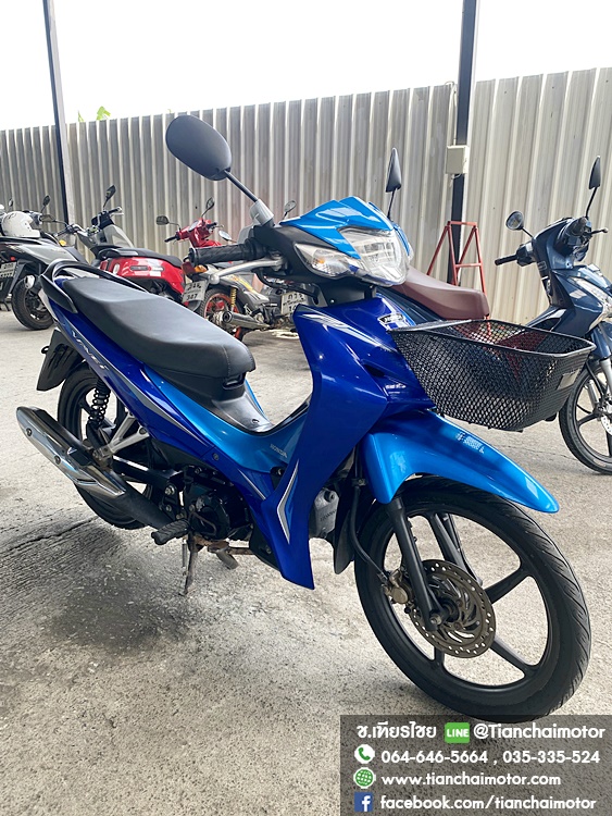 ★ดาวน์3,500★WAVE110I ปี 62 สีน้ำเงิน ล้อแม็กซ์ สตาร์ทมือ เครื่องเดิมๆ เครื่องดี ศูนย์ดี รถพร้อมใช้งาน ราคา 33,900 (ตามสภาพ)